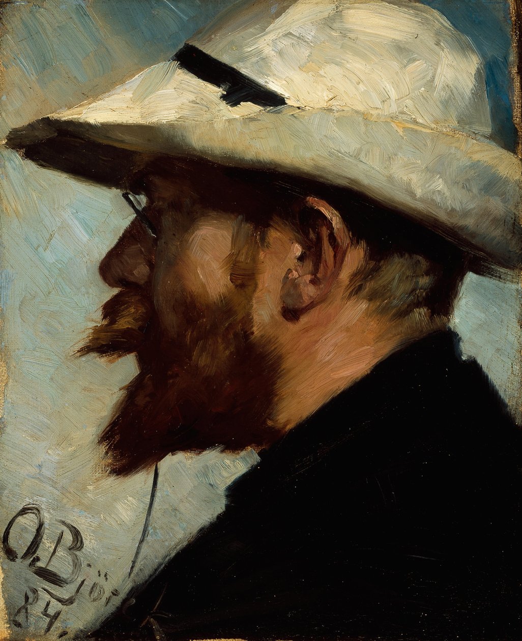 P.S. Krøyer da Oscar Gustaf Bjorck