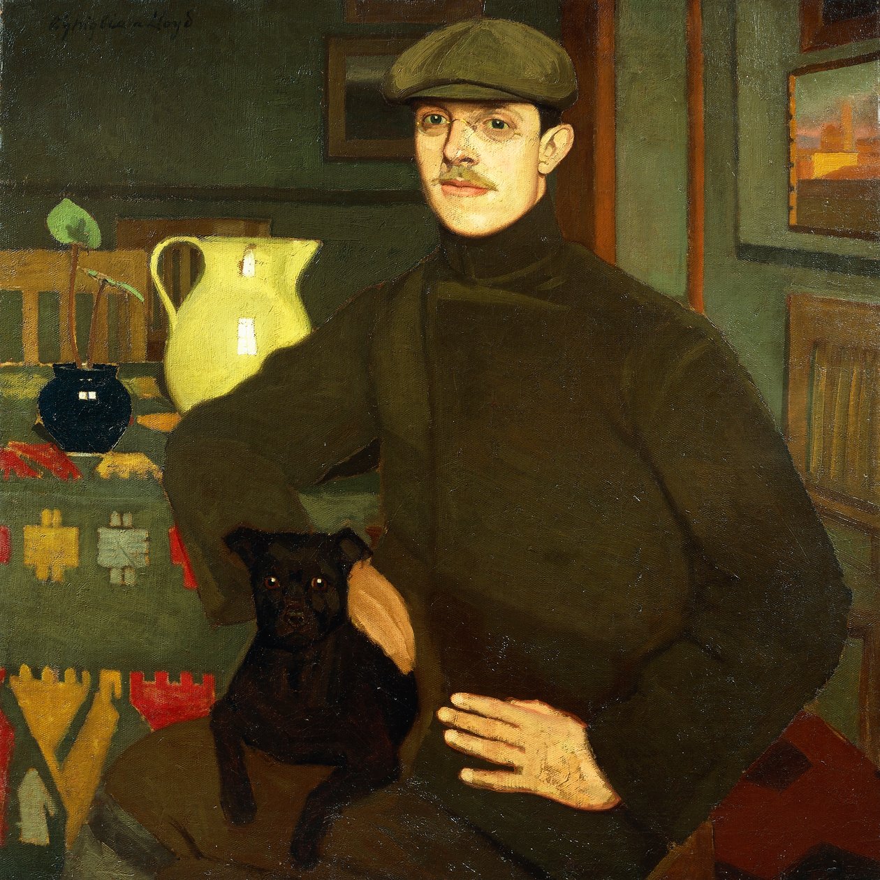 Ritratto di Llewelyn Lloyd da Oscar Ghiglia