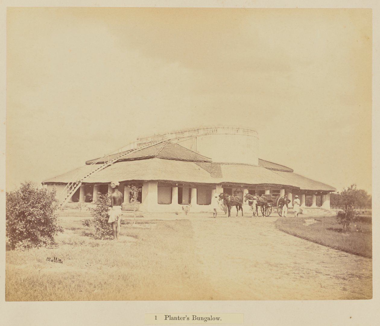 Bungalow del Piantatore da Oscar Jean Baptiste Mallitte