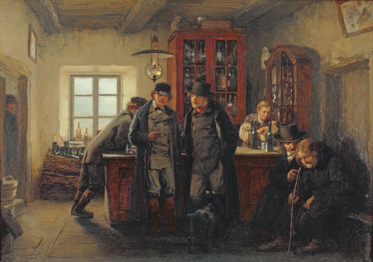 Contadini nel Pub da Oskar Hoffmann