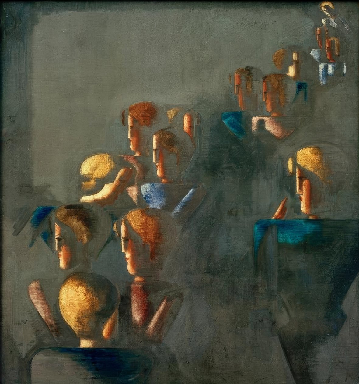Immagine blu da Oskar Schlemmer