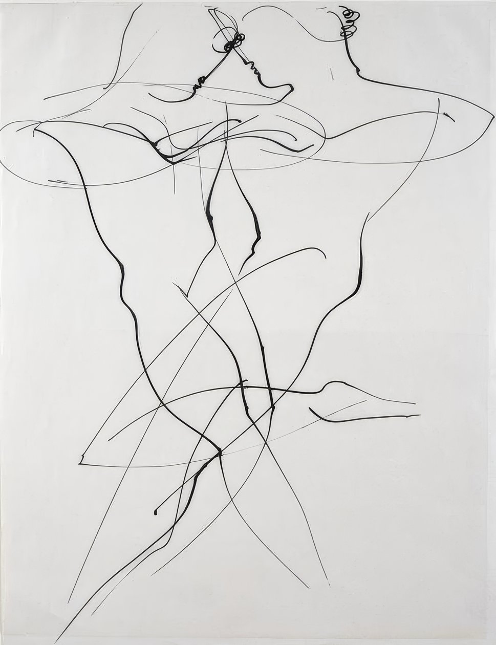 Due altalene in movimento opposto da Oskar Schlemmer
