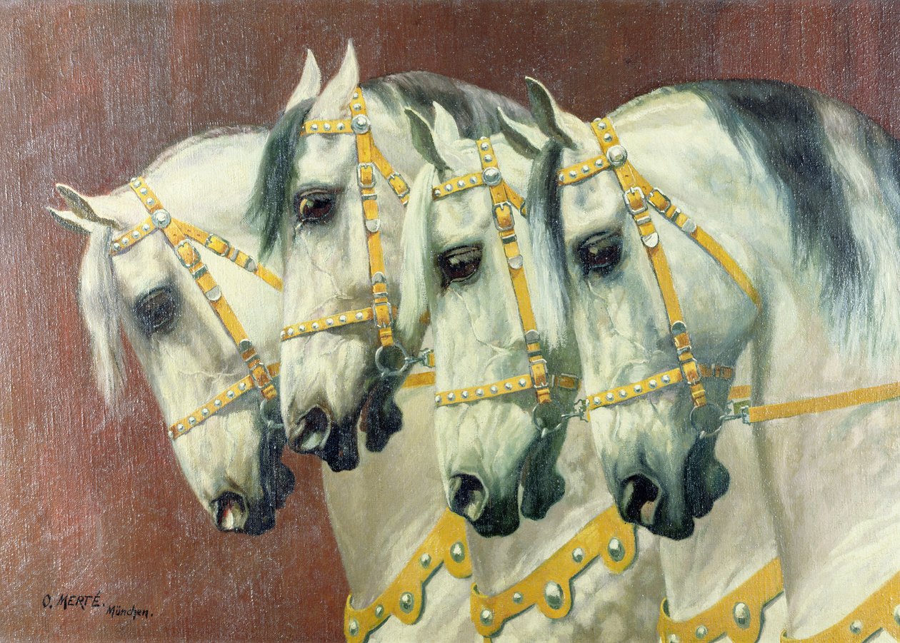 Teste di Quattro Cavalli da Oskar Merte
