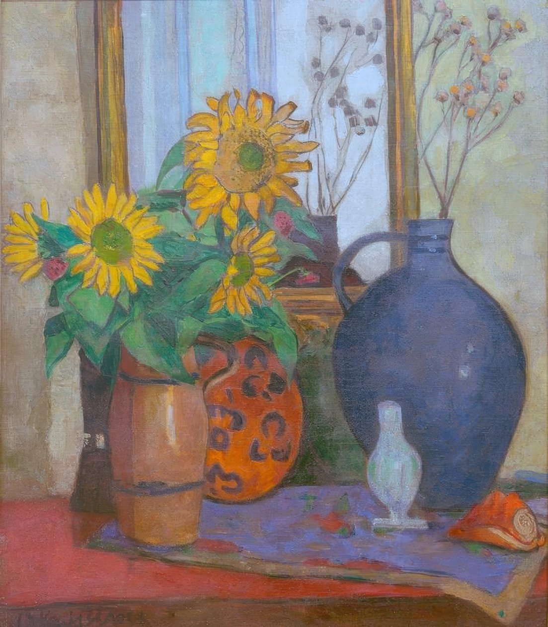 Girasole con ciotola di Matisse da Oskar Moll