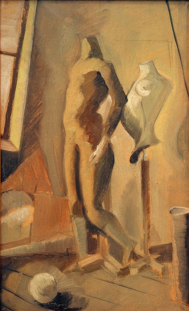 Scena in atelier da Oskar Schlemmer