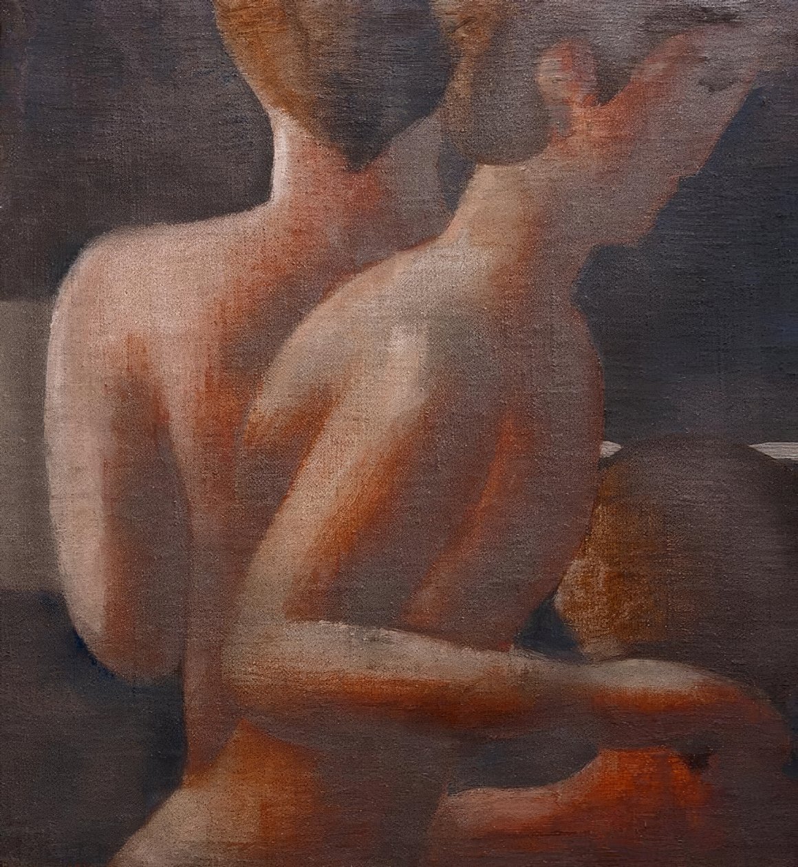 Tre nudi, Friso d
