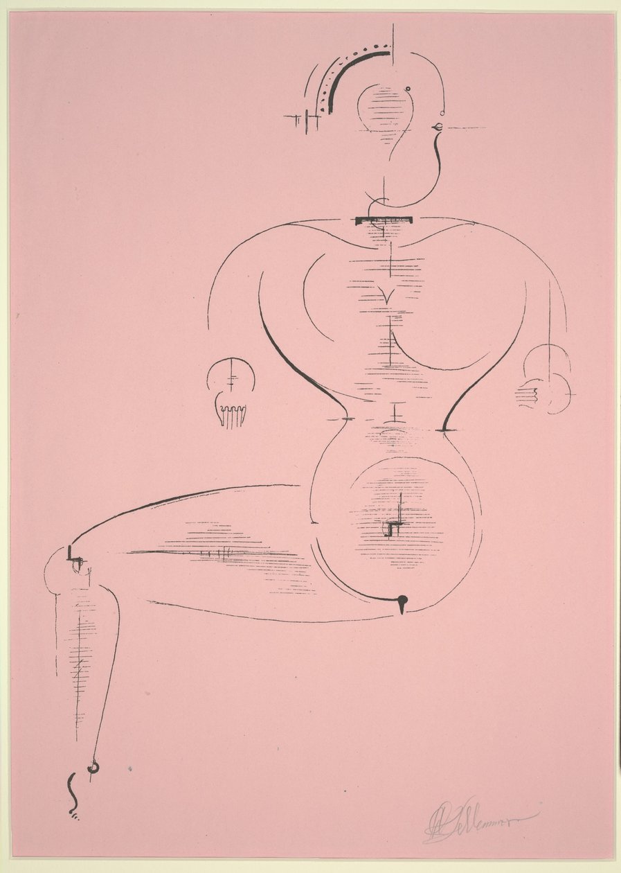 Figura H 2 da Oskar Schlemmer