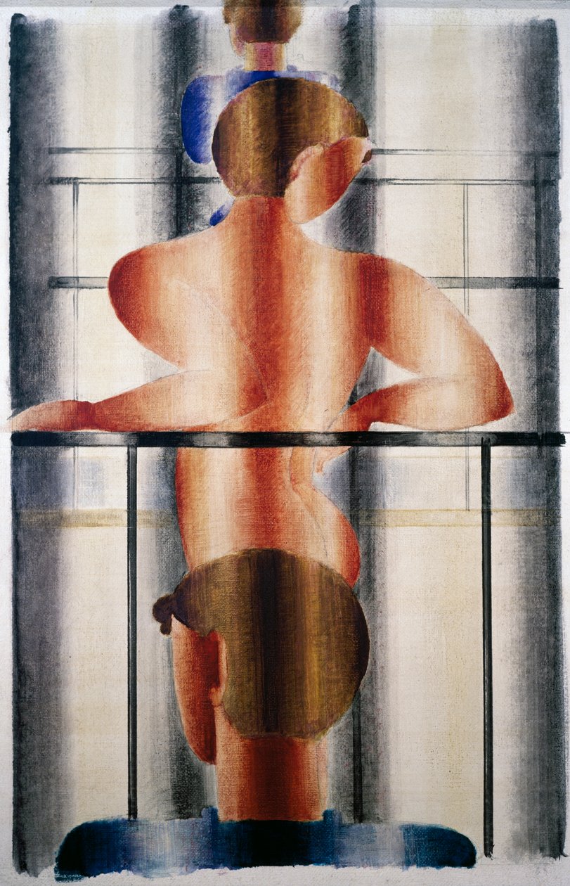 Scena di ringhiera da Oskar Schlemmer