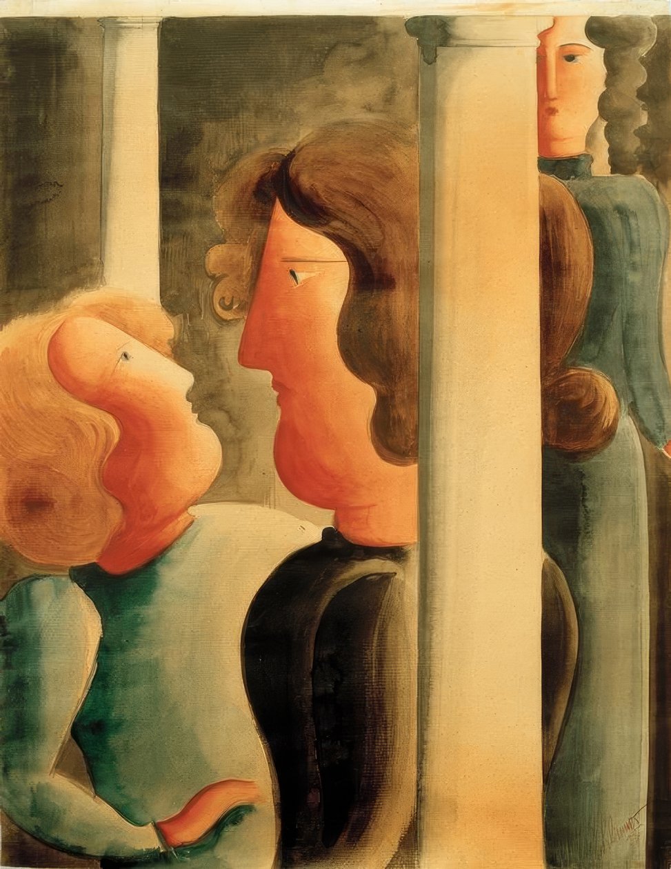Tra le colonne da Oskar Schlemmer