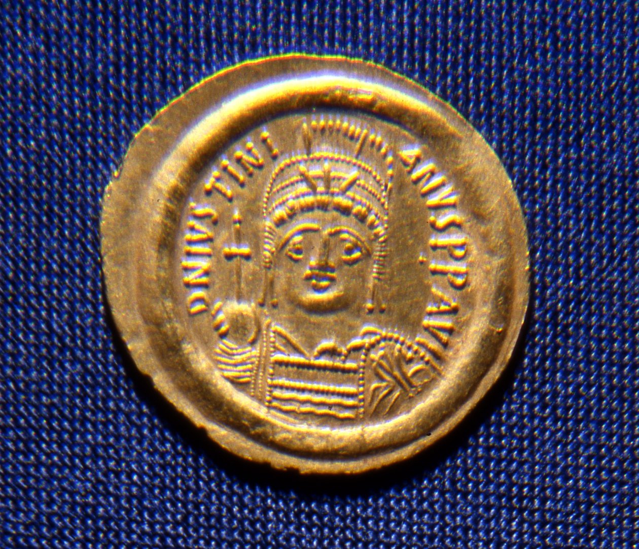 Moneta del re Totila, 541-52 (metallo) da Ostrogothic