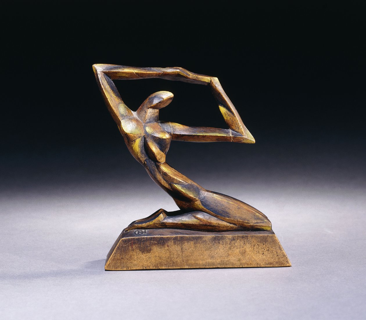 In ginocchio; Knieende, c.1920 da Oswald Herzog