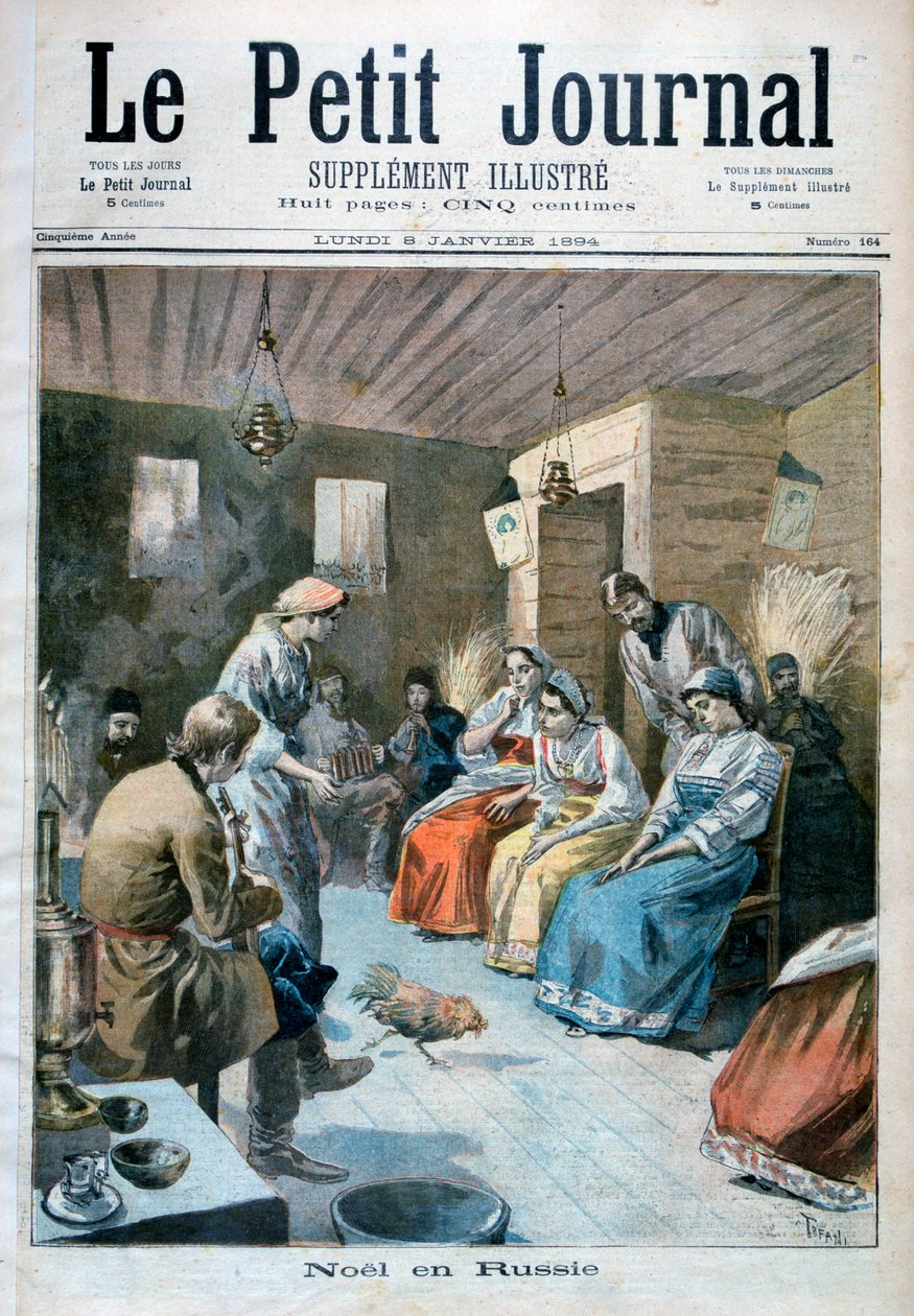 Natale in Russia, 1893 da Oswaldo Tofani