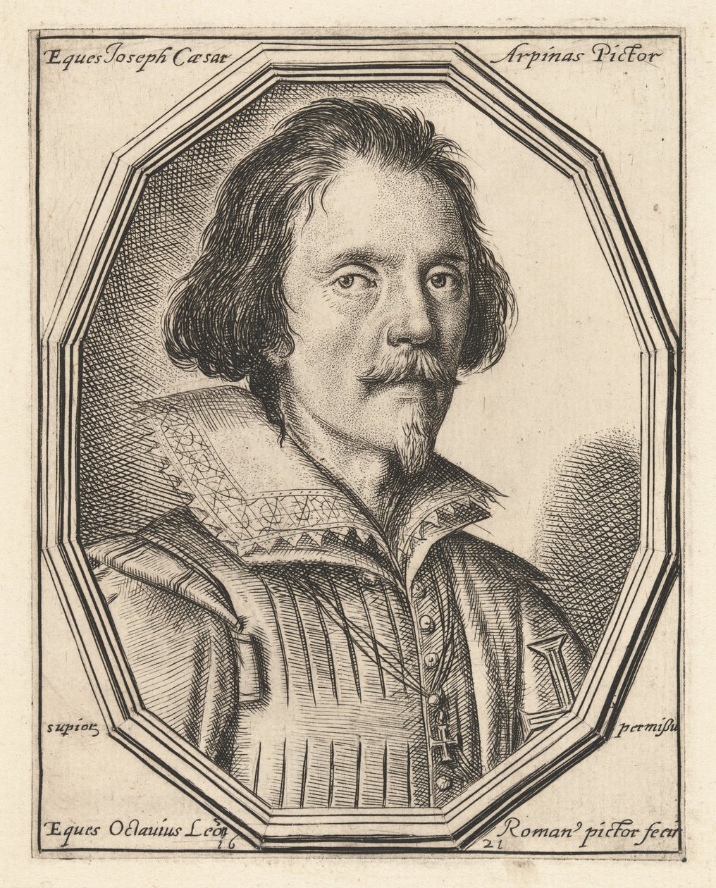 Giuseppe Cesari da Ottavio Leoni