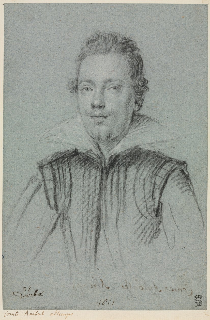 Conte Anibal Altemps, 1615 da Ottavio Mario Leoni