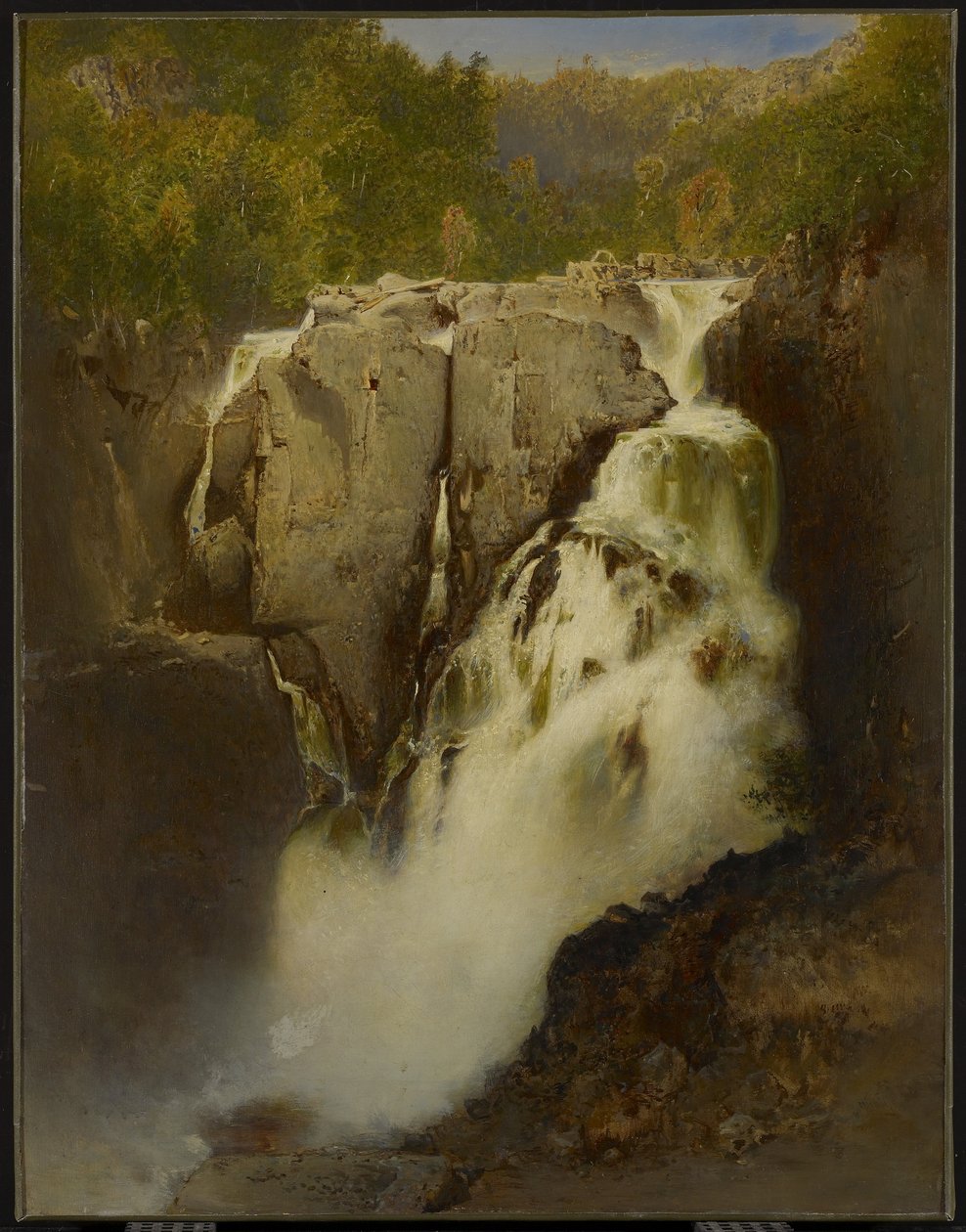 Cascate di Ste. Anne, Quebec, 1865 da Otto Reinhold Jacobi