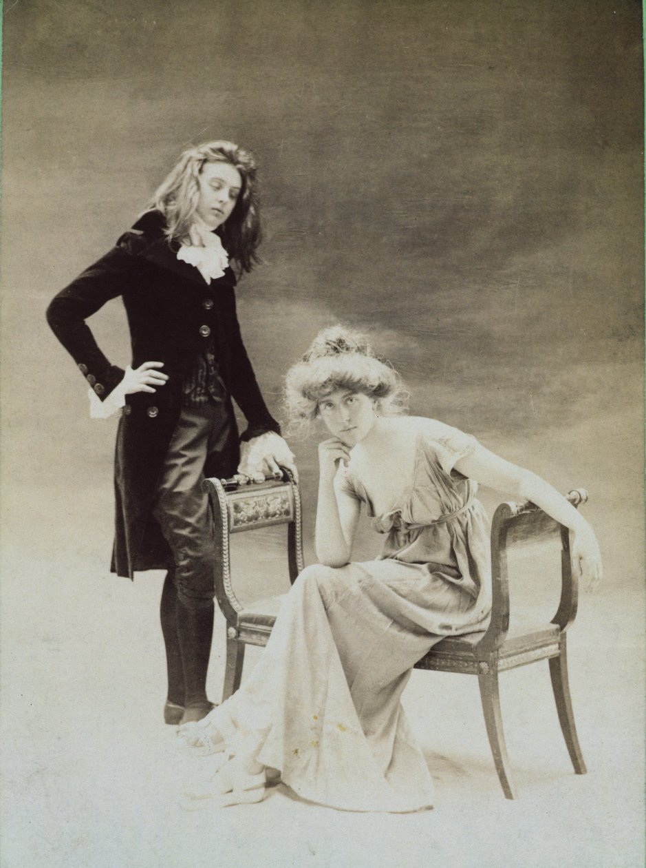 Nathalie Clifford Barney e Renee Vivien, fine XIX secolo da Otto Studio