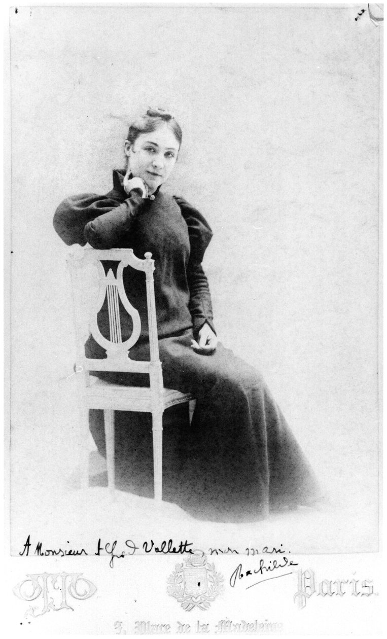 Ritratto di Rachilde (1860-1953) da Otto Studio