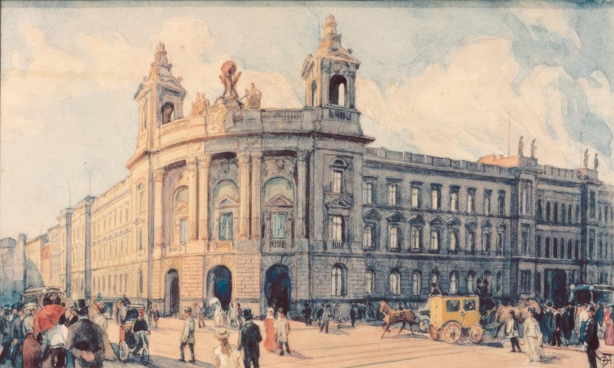 Il Museo della Posta del Reich da Otto Antoine