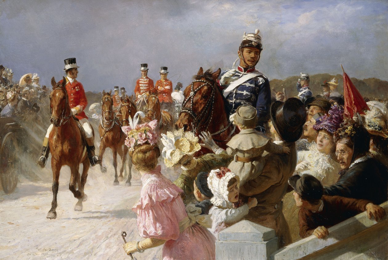 Il re sta arrivando, 1898 da Otto Bache