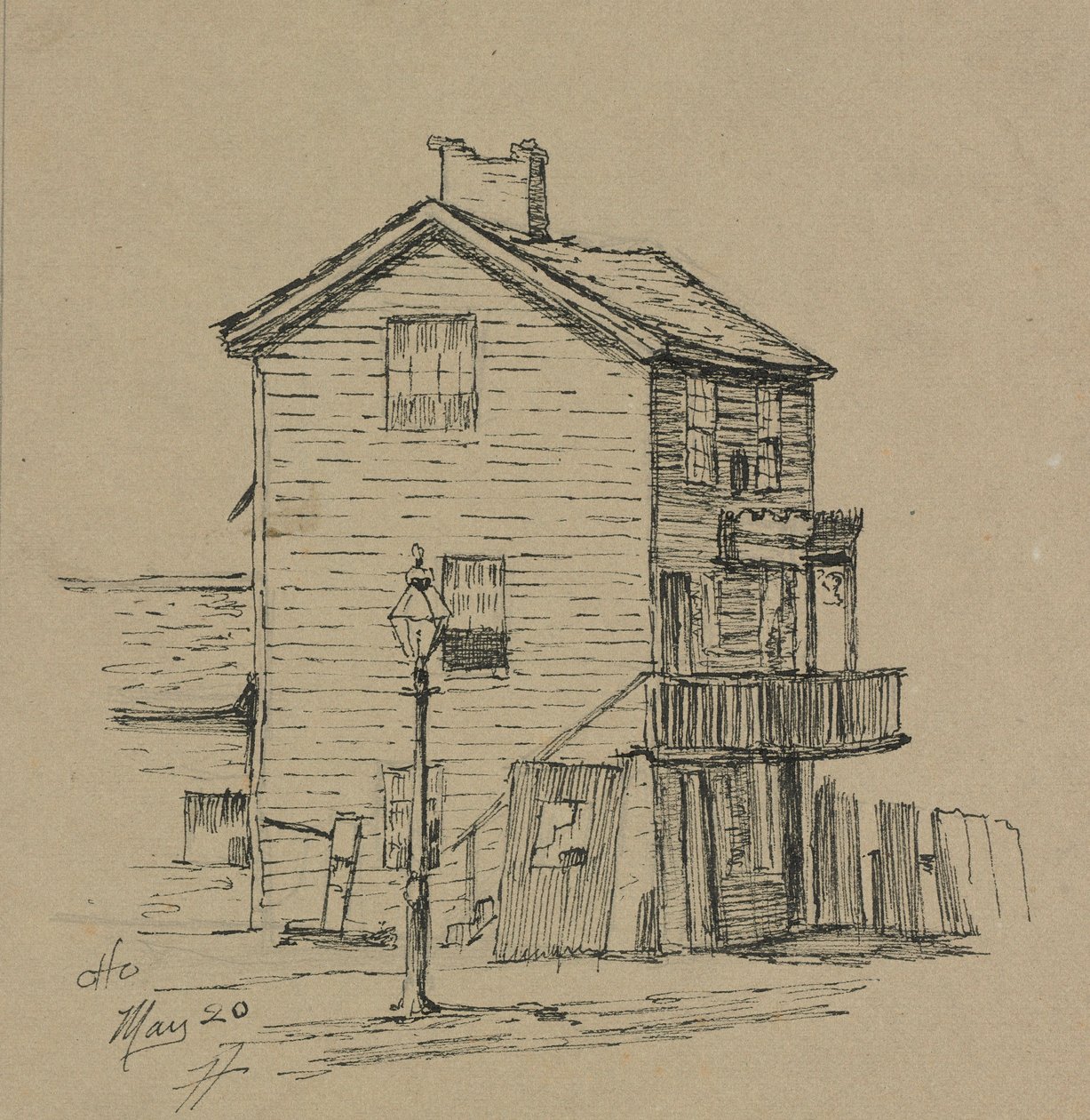 Una vecchia casa, Cleveland da Otto H. Bacher