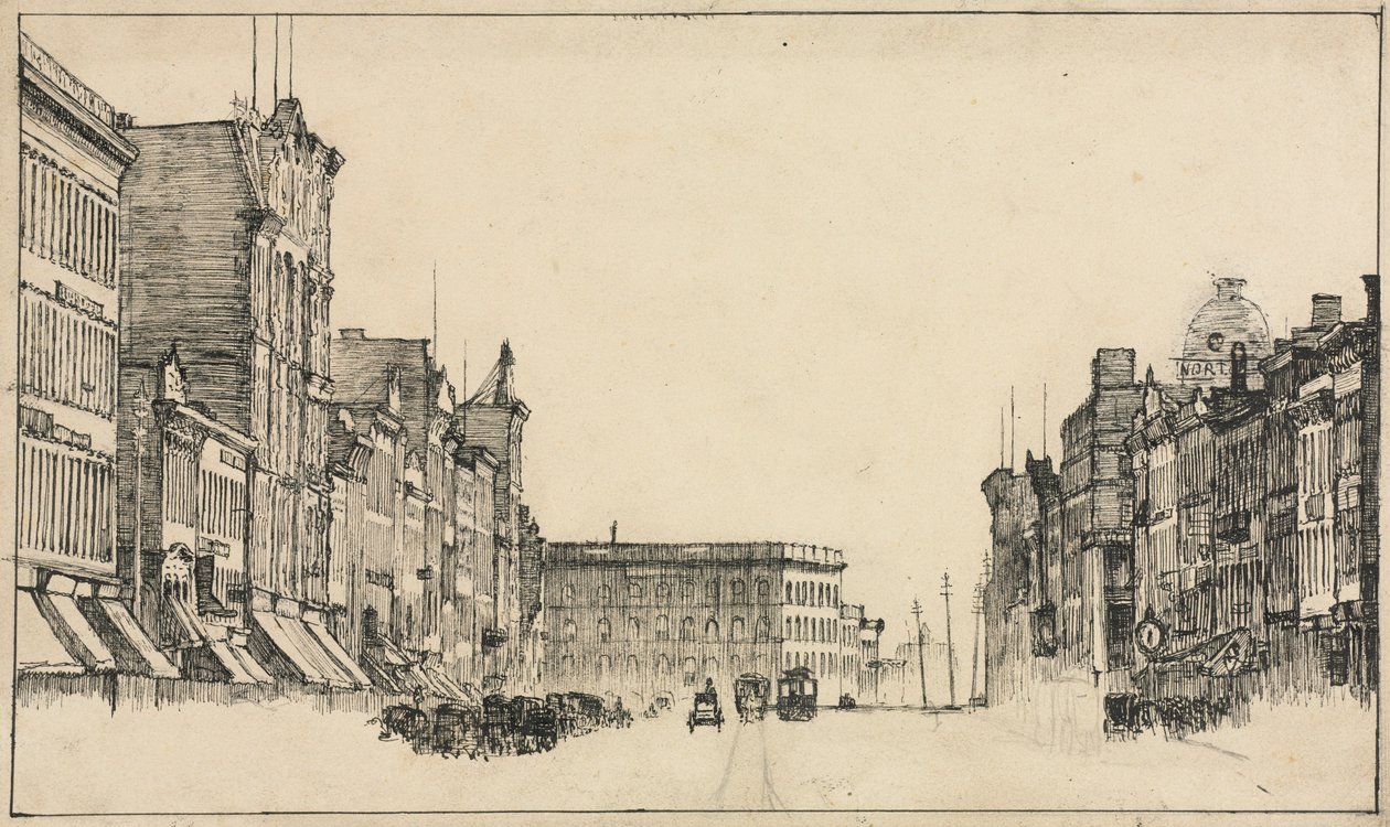 Centro città, Cleveland da Otto H. Bacher