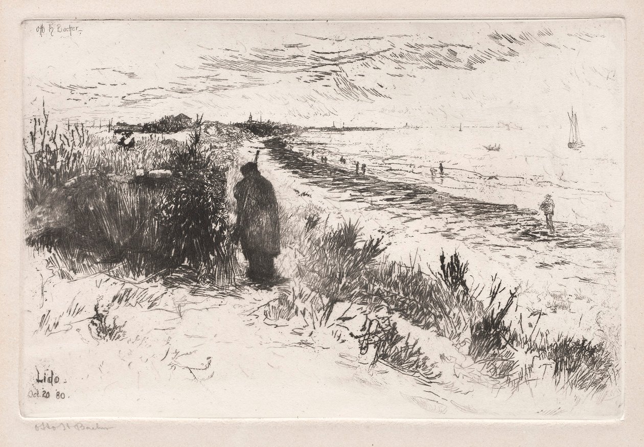 Il Lido, 1880 da Otto H. Bacher
