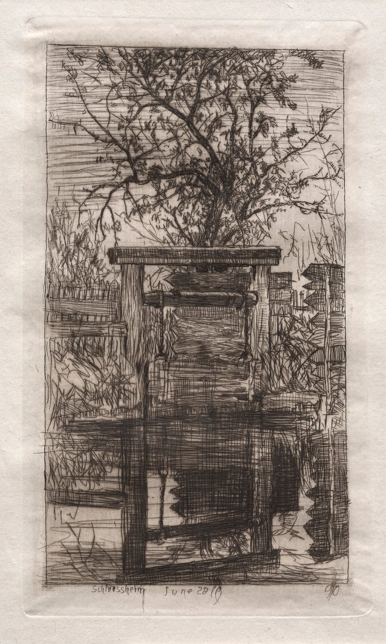 La chiusa, Schleissheim da Otto H. Bacher