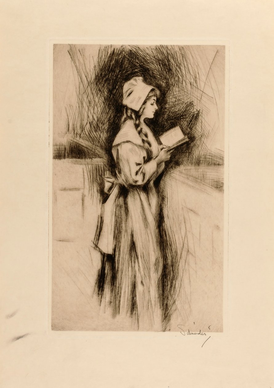 Ragazza puritana da Otto J. Schneider