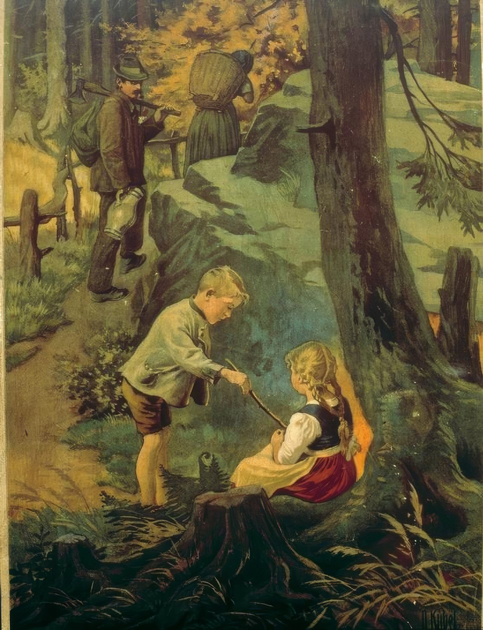 Hansel e Gretel da Otto Kubel