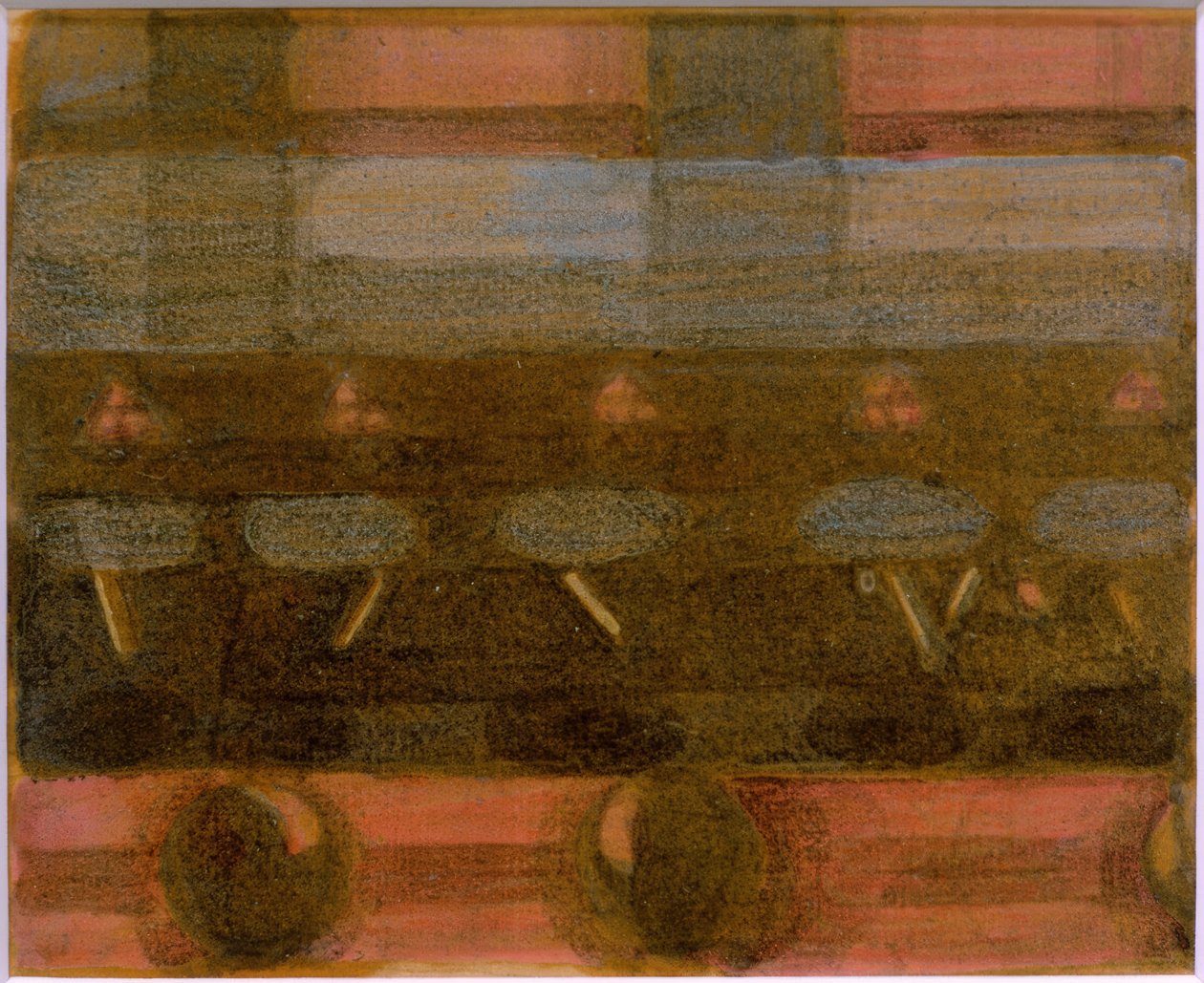 Preparazione (Devozione nella sala da pranzo). Studio da Otto Meyer Amden