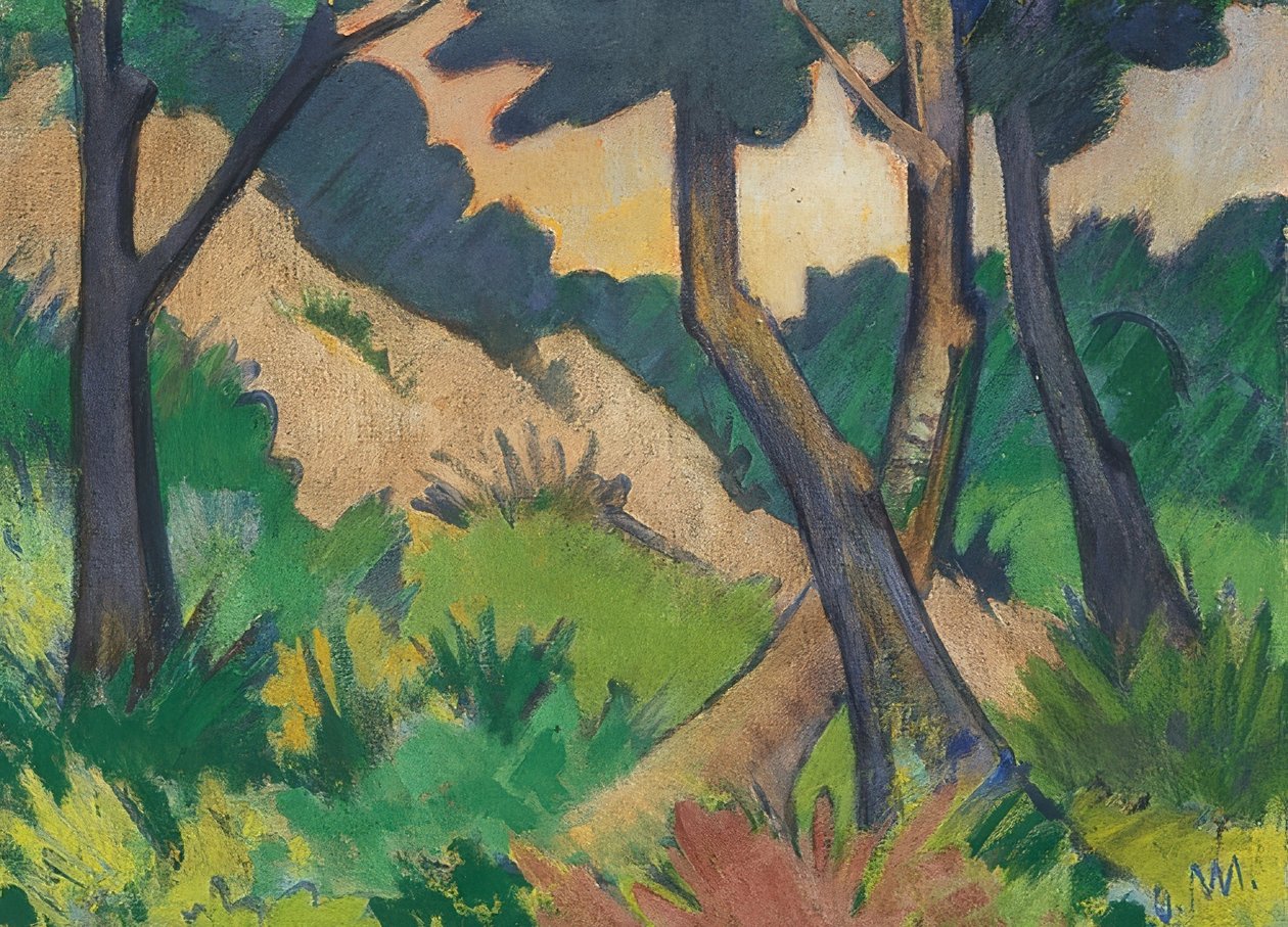Paesaggio III da Otto Mueller