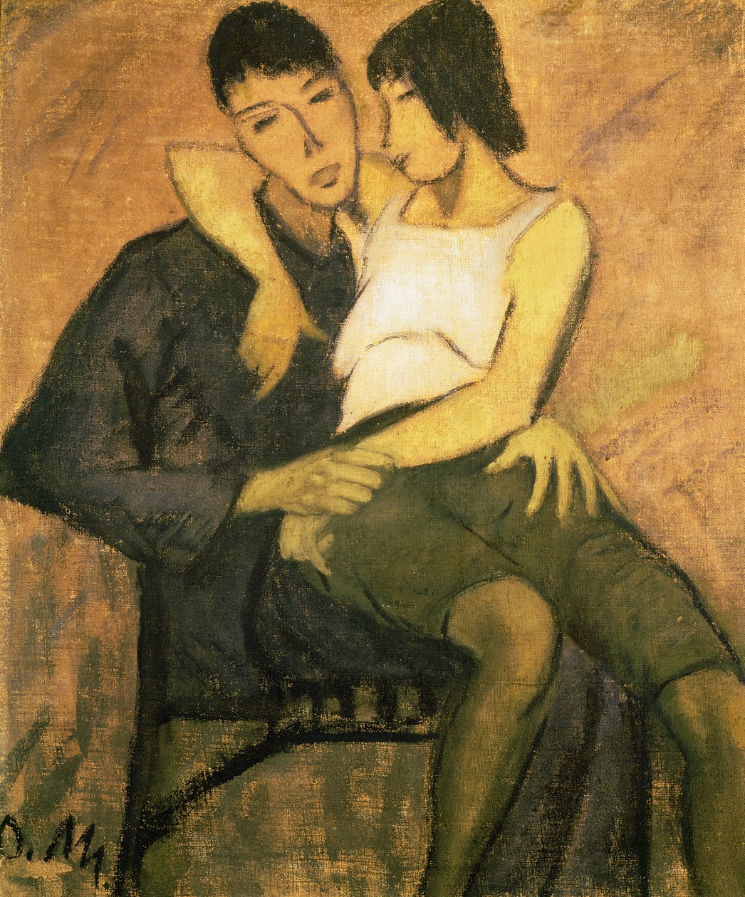 Coppia urbana, 1920 da Otto Mueller