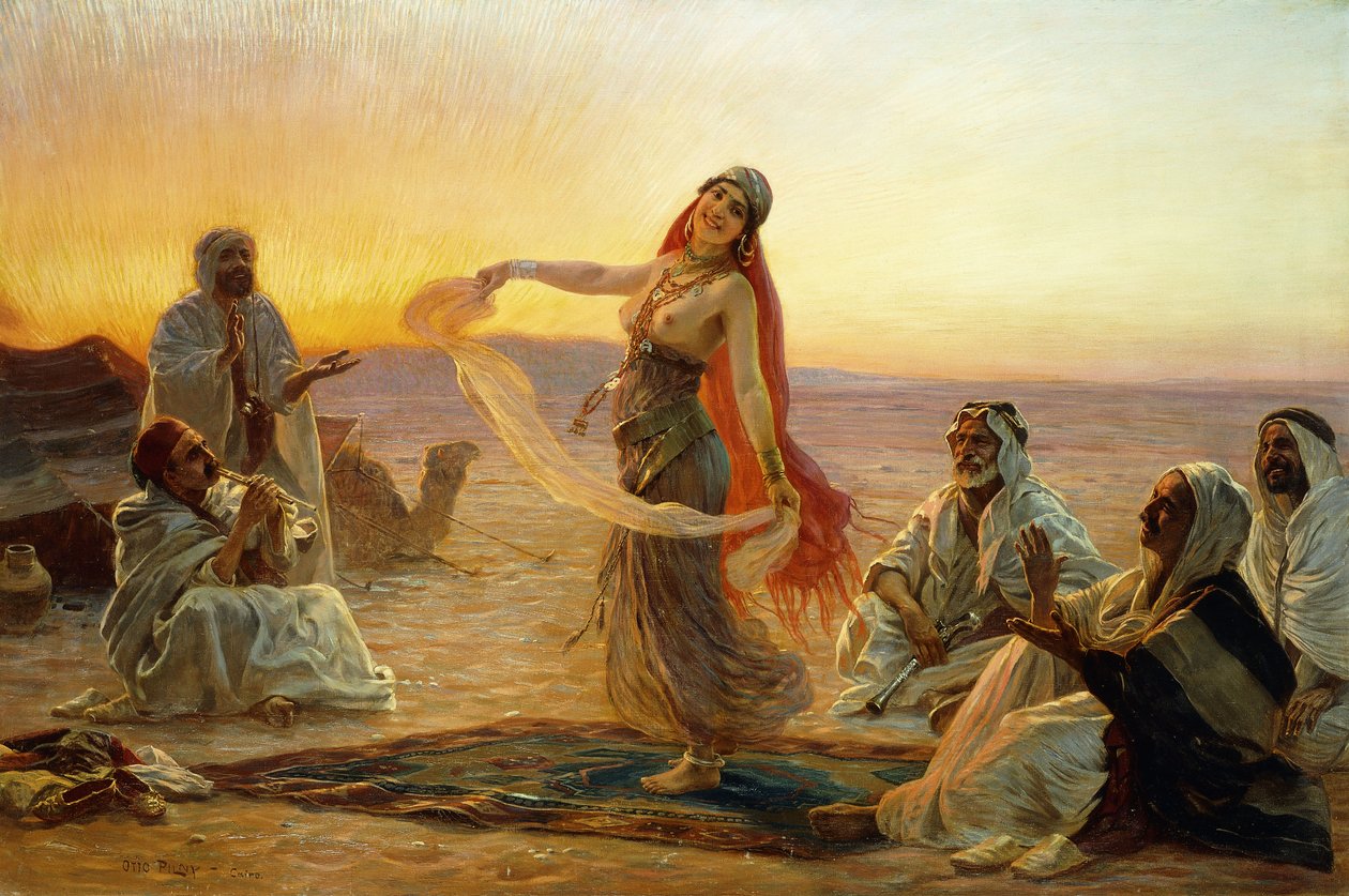 La danzatrice beduina da Otto Pilny