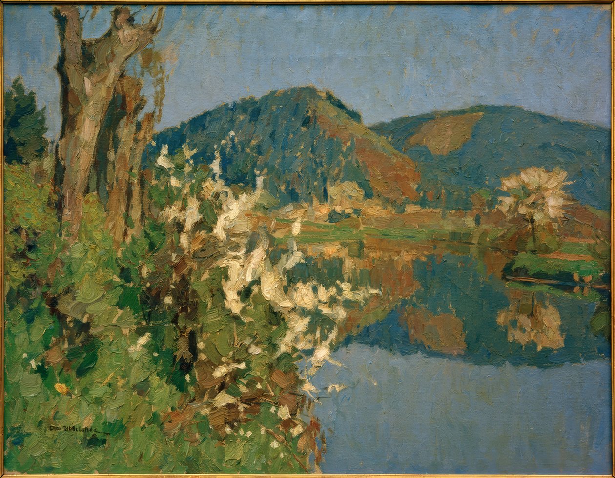 Primavera (paesaggio fluviale) da Otto Ubbelohde