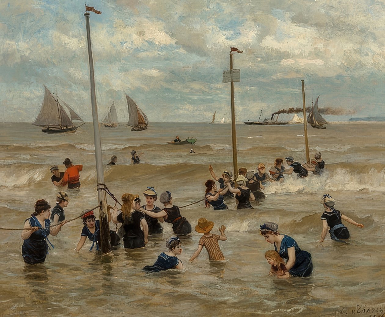 Bagno in mare da Otto von Thoren