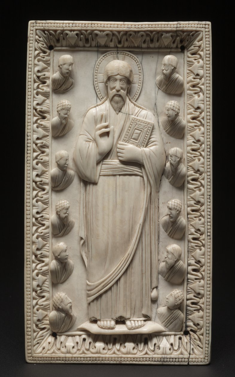 Missione di Cristo agli Apostoli, c.970-980 da Ottonian