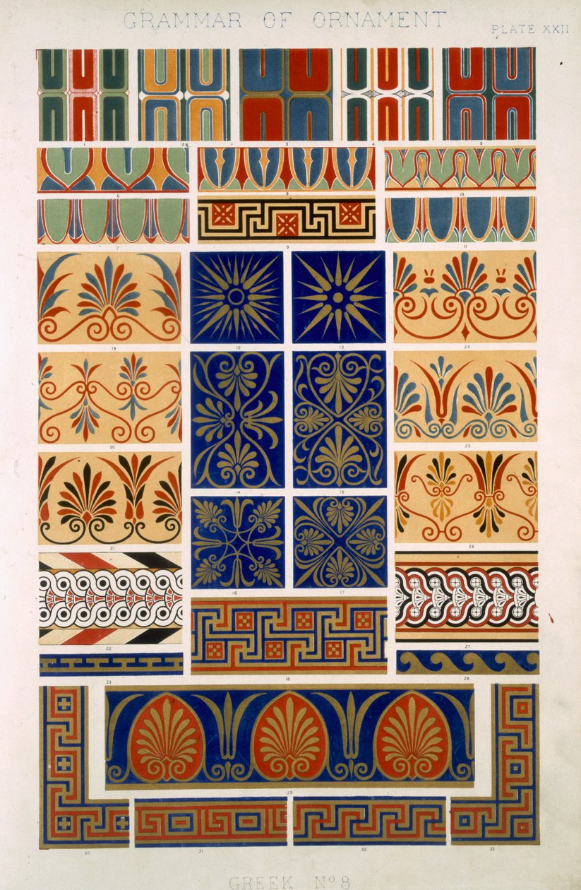 Greco n. 8, Tavola XXII, da 