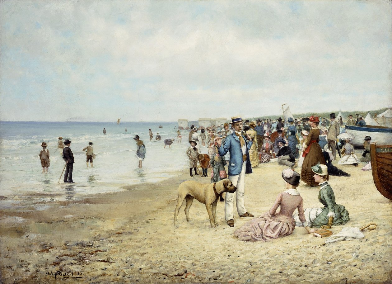 Una giornata in spiaggia da Owen Dalziel