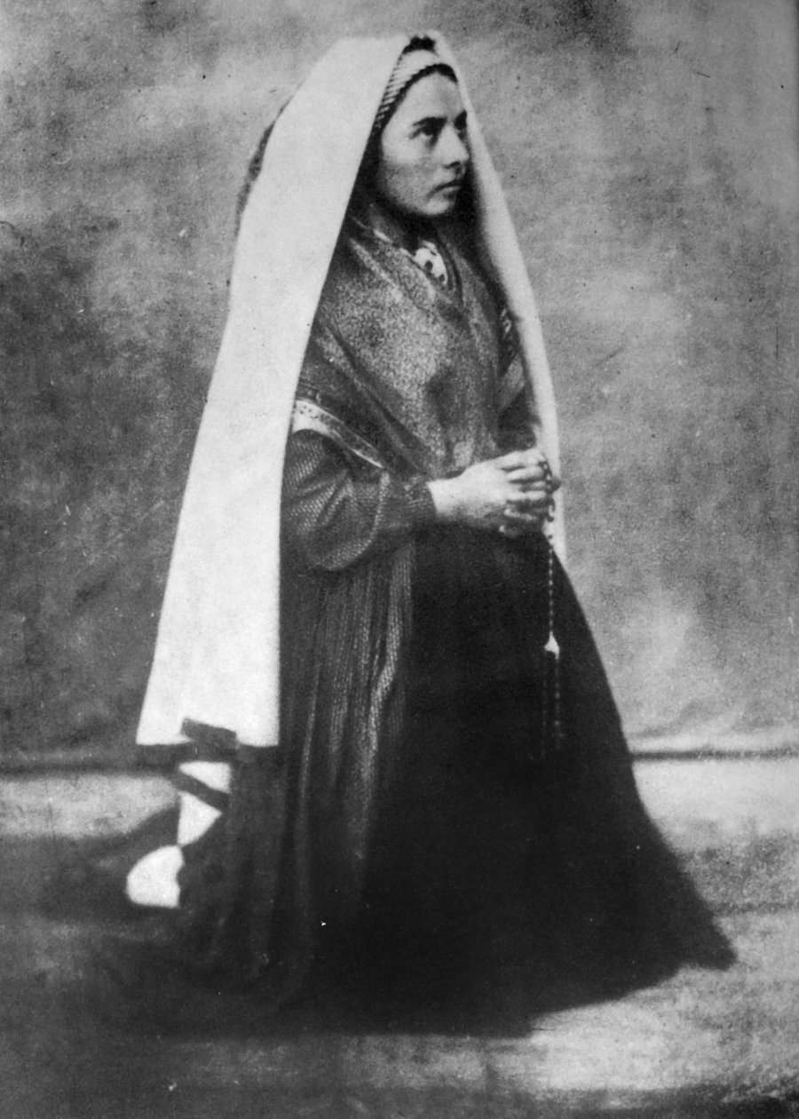 Santa Bernadette Soubirous, 1861 o 1862 da P. Bernadou