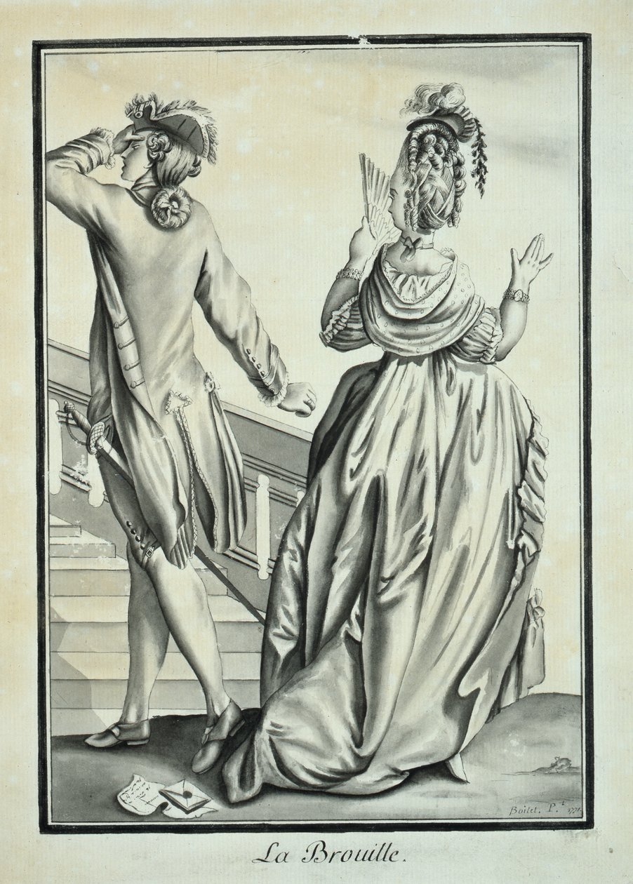 La Brouille (La lite), 1771 da P. Boitet