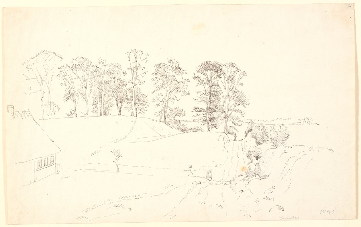 Paesaggio con alberi da P.C. Skovgaard