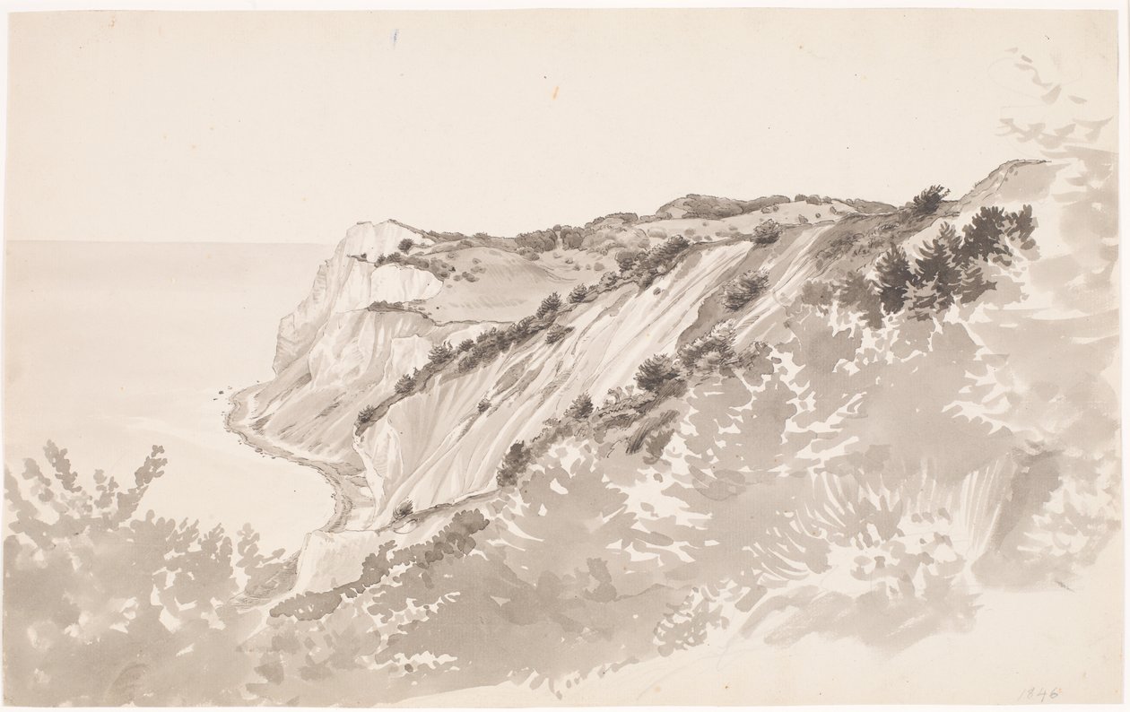 Scogliera di Møn da P.C. Skovgaard