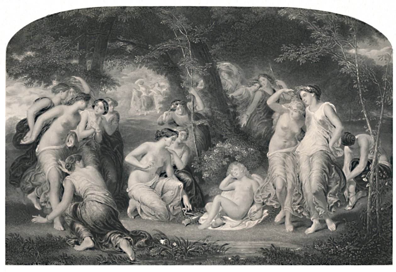 Disarmo di Cupido Sonetto Cliv., c1870 da P. Lightfoot
