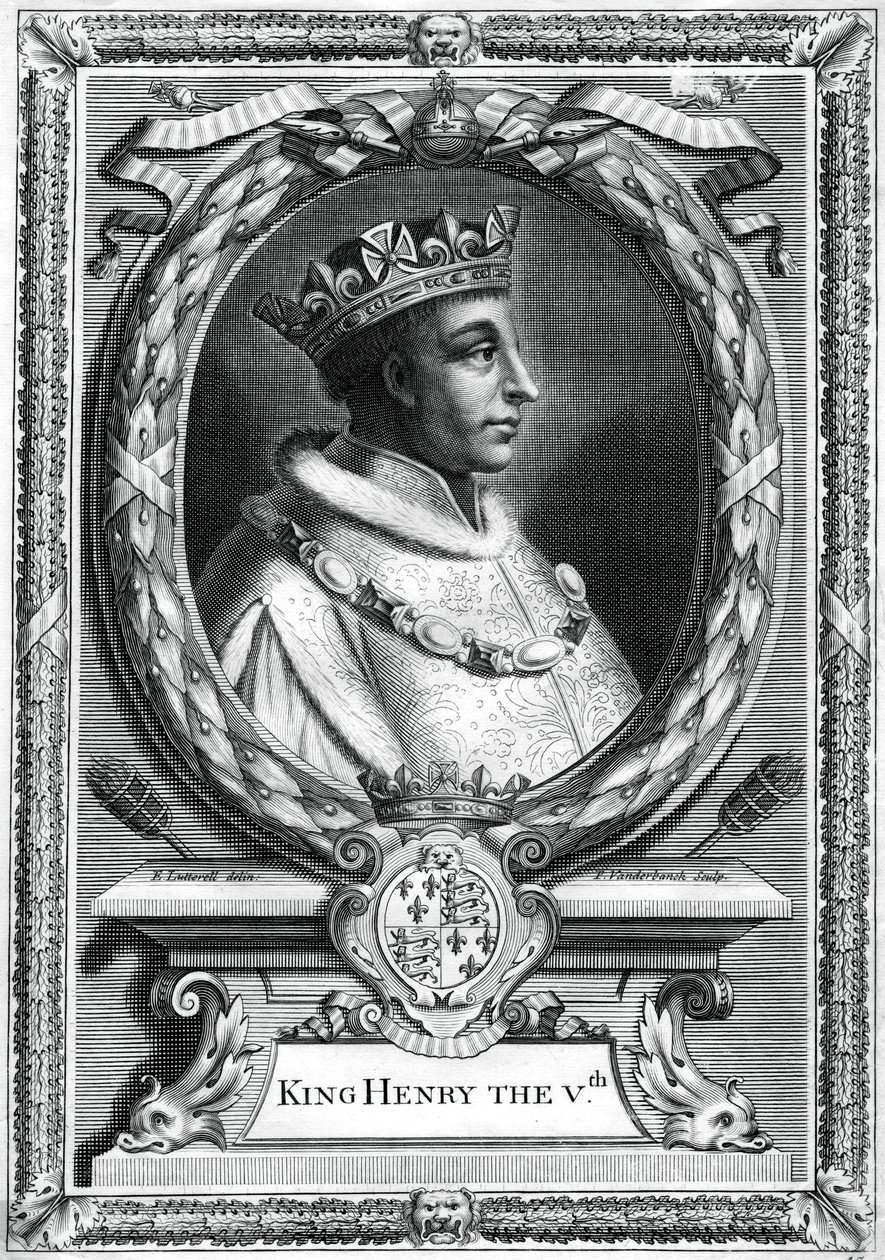 Enrico V, Re d