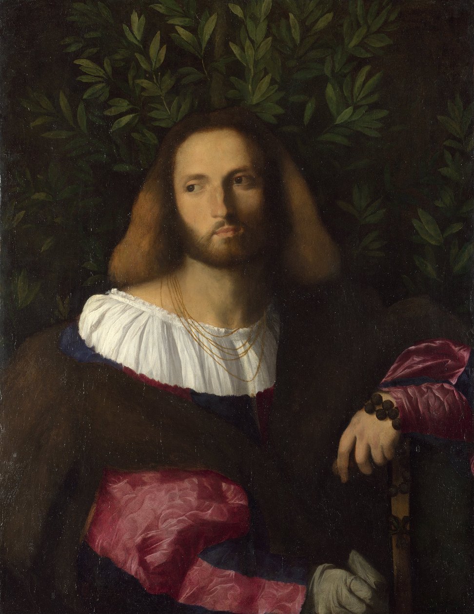 Ritratto di un poeta da Palma il Vecchio