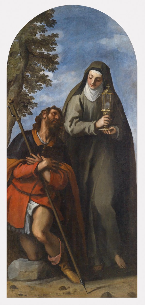 I Santi Rocco e Chiara da Palma Il Giovane