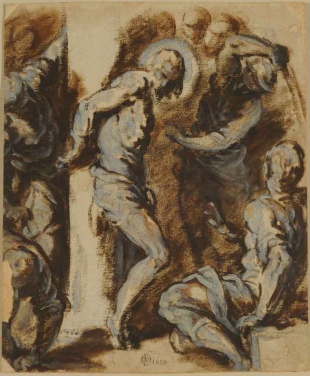 La flagellazione da Palma Il Giovane