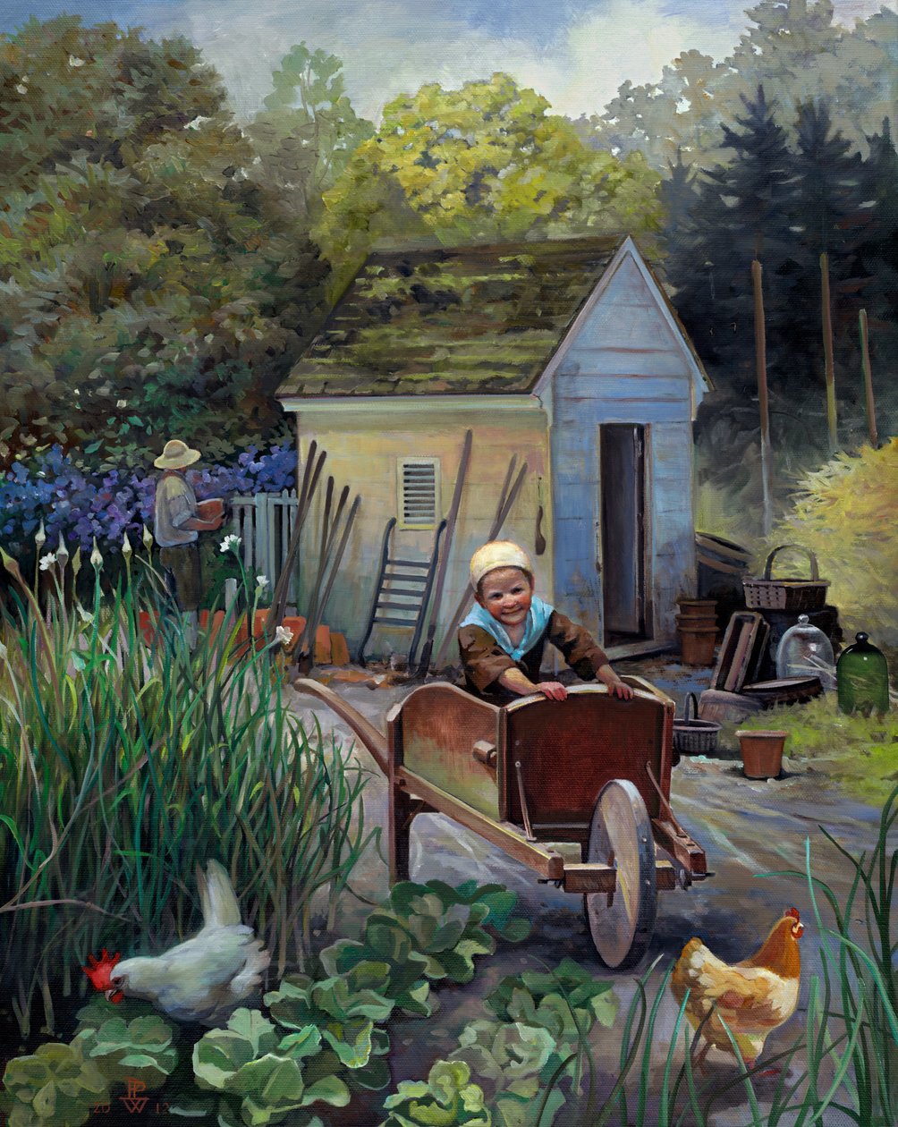 Libertà, 2011 (olio su tela) da Pamela Patrick White