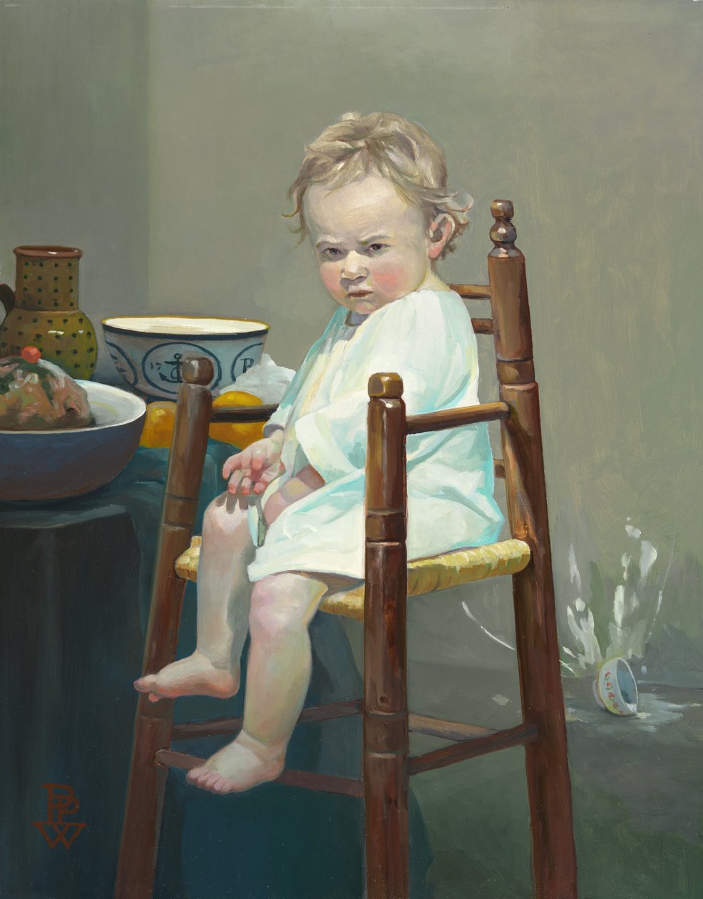 Birichino, 2008 (olio su tela) da Pamela Patrick White