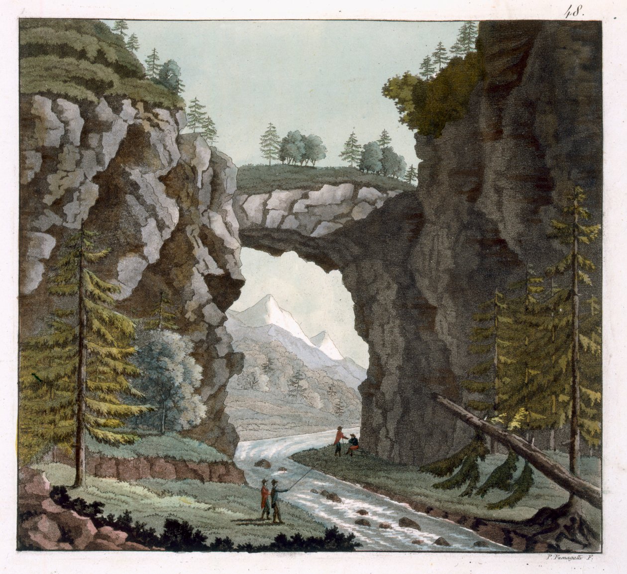 Il ponte di roccia, Virginia, da 